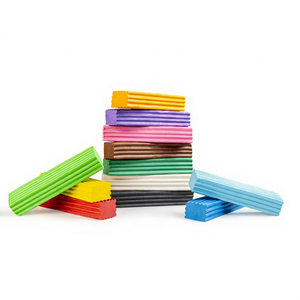 Arcilla para Modelar Jordanchalk, 12 Colores, No Tóxica, Sin Olor, 12000 Gramos, Reutilizable, Nunca se Seca ni se Endurece, Edades 5-7, en Caja - Product Image 2
