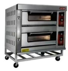 معدات المخابز التجارية، فرن خبز احترافي، فرن مطبخ، أفران حمل حراري صناعية مع صينية قابلة للفصل - Product Image 2