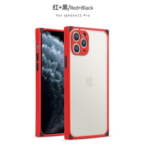 prueba de cubierta del teléfono 2 en 1 híbrido TPU Estuche Duro PC mate funda para teléfono celular para iphone 11 pro max - Product Image 3
