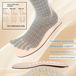 Solette Ortopediche EVA per <span class=keywords><strong>Scarpe</strong></span> Diabetici, Supporto Arco Plantare, Cura del Piede, Inserti Medicali per Diabetici - Product Image 4
