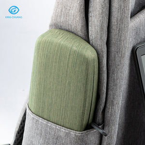 Étui à <span class=keywords><strong>lunettes</strong></span> minimaliste M371 aspect lin, texture tissée, logo personnalisé, en cuir PU rigide, boîte de rangement <span class=keywords><strong>pour</strong></span> <span class=keywords><strong>lunettes</strong></span>, prix de gros - Product Image 6