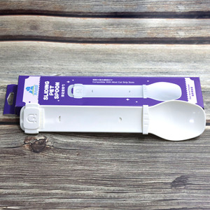 Cuchara para alimentar gatos, herramienta portátil redonda para alimentar mascotas al aire libre, MTS 1 - Product Image 4