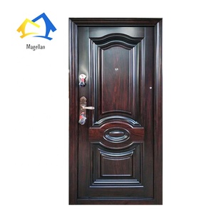 Porte de sécurité antivol robuste au design moderne porte familiale de cour arrière porte de sécurité de salle de classe - Product Image 2