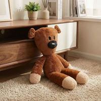 Ours en peluche Mr. Bean multi-tailles, jouet apaisant, ornement, cadeau d'anniversaire, cadeau de fêtes, jouet pour machine à griffes, cadeau pour couple