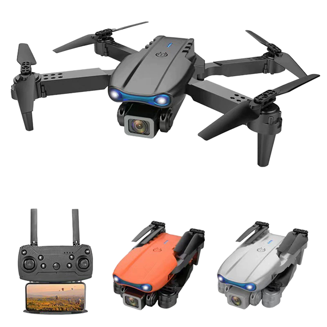 Foldable 4K Camera VR Drone E99 Pro Beginner's RC Airplane with Gesture and APP Trajectory Flight Control for Beginners