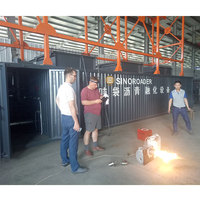 Machine de fusion de bitume en continu pour isolation par automatisation avancée