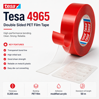 Service de découpe sur mesure, de refendage, de rembobinage et de laminage de ruban adhésif double face tesa 4965