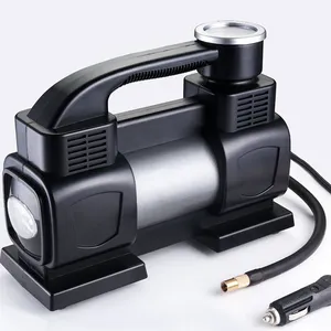 Compressor de ar portátil, 12v bomba de pneu sem fio 100psi com medidor de pressão digital