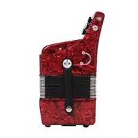 Keyboard Instrument 22 Key 8 Bass Button Bayan Accordion Professional Performance Practice Teaching