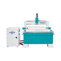 Router CNC para Trabajar Madera Jinan Mosencnc 1325 de 3 Ejes con Mesa de Aluminio para Producción de Muebles, Procesamiento de Paneles de Madera, Mach3 Vacuum