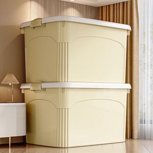 Clothing Organizer Rectangle 1000L Or More Solid Color <b>Storage</b> <b>Box</b> For Home And Dormitory - Product Image 1