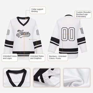 Maglie da Hockey su Ghiaccio All'Ingrosso 25 KYROU 10 SCHENN 84 OZZY 50 BINNINGTON Vendita Calda Cucite Traspiranti ad Asciugatura Rapida - Product Image 4