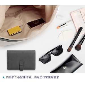 Kingsons Women's <b>Mini</b> Bag Ivory White Vertical Square Ultra Lightweight Zipper Closure Leisure Travel <b>Backpack</b> - Product Image 4