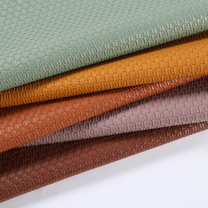 Tela <span class=keywords><strong>de</strong></span> <span class=keywords><strong>Cuero</strong></span> Sintético Tejido en Relieve <span class=keywords><strong>de</strong></span> PVC <span class=keywords><strong>de</strong></span> 1.0 <span class=keywords><strong>de</strong></span> Grosor, Decorativa, Elástica, para Bolsos Pequeños, Zapatos, Patrón <span class=keywords><strong>de</strong></span> Alfombra <span class=keywords><strong>de</strong></span> Paja, Base Cepillada - Product Image 3