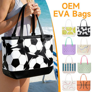 Borsa da Spiaggia Impermeabile in EVA Stampata, Grande Capacità, Leggera e Resistente, Ecologica, Multi-Tasca, Borsa da Viaggio Estiva per Donne - Product Image 2