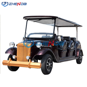 <span class=keywords><strong>Coche</strong></span> de turismo Vintage con batería de 8 plazas, carrito de Golf eléctrico, Vintage, aprobado por la CE - Product Image 2