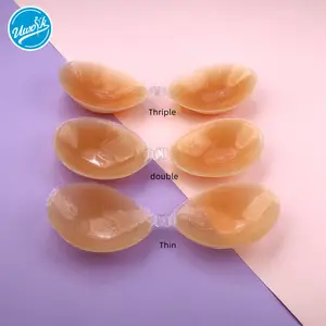 Penutup puting silikon seksi Bra silikon berperekat payudara