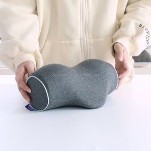 Almohada de espuma viscoelástica con estiramiento de algodón para el cuello, cubierta de terapia para aliviar el dolor, dispositivo de tracción Cervical - Product Image 2