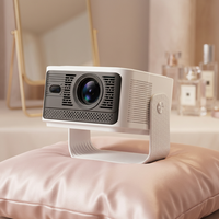 Projecteur portable HY350MAX GTV Android 14 LED 500 ANSI 1080P natif, mise au point automatique, ajustement automatique de l'écran, Wi-Fi double bande, BT 5.0, 12W