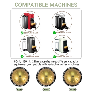 1 jeu de joints en feuille réutilisables 59mm inviolables et brosses compatibles avec les filtres à <span class=keywords><strong>capsules</strong></span> de café Vertuoline <span class=keywords><strong>Vertuo</strong></span> Espresso Maker - Product Image 3