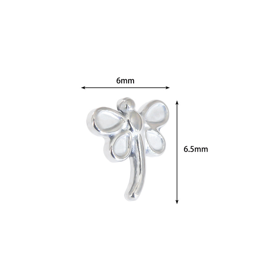 Libellule Argent