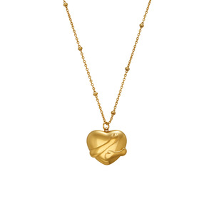 Collana con Ciondolo a Cuore Semplice che Abbraccia il Collo, Aggiunge Fascino al Tuo Outfit con un Elegante Design a Cuore - Product Image 6