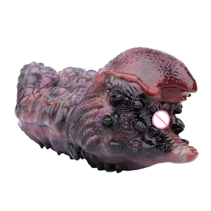Masturbador Masculino de Silicona Líquida Suave con Diseño de Criatura de Fantasía del Otro Mundo, Sensación de Envoltura Fuerte, Masajeador de Pene, Juguete Sexual para Mayores de 18 Años - Product Image 4