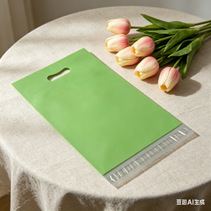 Heavy Load Carry Handle Courier Mailers Matte Surface Waterproof <b>Tamper</b> Proof For Warehouse Bulk Order Distribution Shipping - Product Image 1