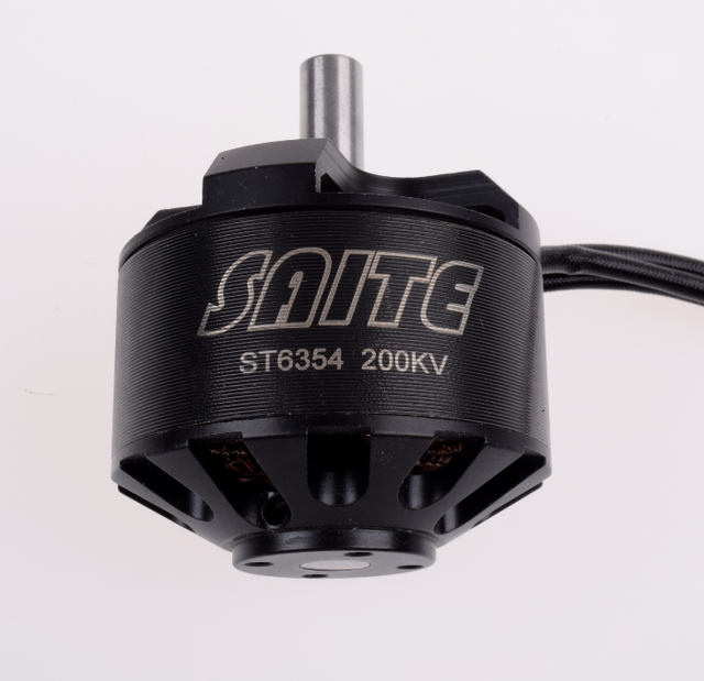 ST 6354 High Torque Brushless DC Motor 190KV 1000W 10mm Shaft Airplane Motor Outrunner Brushless DC Motor