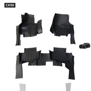 Alfombrillas de TPE para Interiores de Automóviles al por Mayor, Antideslizantes, Resistentes, Alfombrillas de Piso Automotrices de TPE 5D para <span class=keywords><strong>CX90</strong></span> - Product Image 1