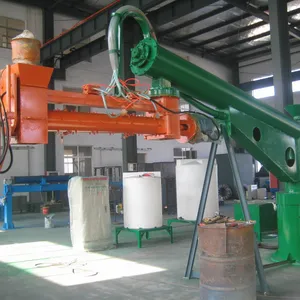 Resin sand mixing machine for foundry resin sand reclamation line