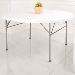 Gran oferta, silla plegable para 10 personas convertible, mesa <span class=keywords><strong>de</strong></span> banquete <span class=keywords><strong>de</strong></span> plástico para exteriores para bodas, fiestas, <span class=keywords><strong>resina</strong></span> para hoteles, comedor - Product Image 2