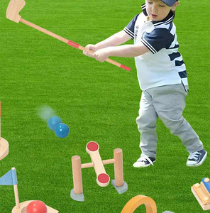 Montessori Enfants En Bois En Plein Air TDAH Golf <span class=keywords><strong>Bowling</strong></span> <span class=keywords><strong>Jeux</strong></span> Exercice Bébé Mains Et Pieds Coordination Enfants Garçons Et Filles - Product Image 3