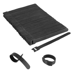 Attaches-câbles en nylon réutilisables colorés à boucles <span class=keywords><strong>auto</strong></span>-agrippantes, organisateurs de fils <span class=keywords><strong>auto</strong></span>-adhésifs, sangles <span class=keywords><strong>Velcro</strong></span> pour la gestion des câbles - Product Image 1