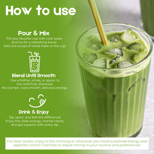 Etiqueta privada Yerba Mate Suplemento para Focus Memory Energy Support Fresa Matcha Sabor Yerba Mate Instant Matcha Powder - Product Image 4