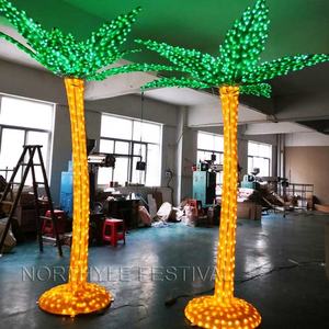 Luz Decorativa Acrílica con Forma de Palmera para Festivales, Ramadán, Diwali, Bodas, Fiestas, Navidad, Decoración de Exteriores - Product Image 5