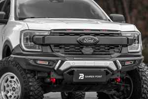 BahrenPoint paraurti anteriore in acciaio al carbonio barra di torsione anteriore guardia per <span class=keywords><strong>ford</strong></span> <span class=keywords><strong>Ranger</strong></span> T9 <span class=keywords><strong>4x4</strong></span> Offroad <span class=keywords><strong>accessori</strong></span> per camioncino 2023 + - Product Image 5