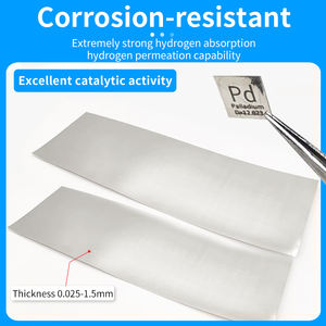 Lámina de Paladio Puro Cuadrada con Buena Conductividad Eléctrica y Térmica 99.99% para las Industrias Médica, Eléctrica y Química - Product Image 3