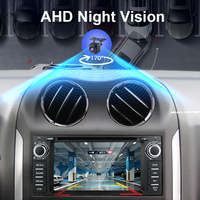 Autoradio sans fil CarPlay SEMAITU 6,2 pouces avec DSP pour écran TFT, montage sur tableau de bord pour Jeep Compass