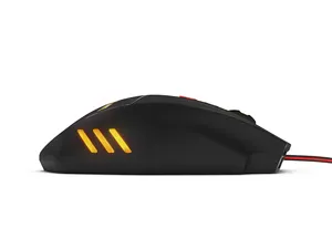 ZELOTES T-90 Wired Gaming Mouse Right Handed Design Programmable E-sports Weight Tuning Optical Mouse