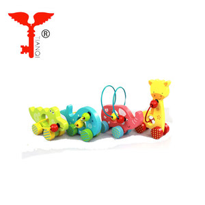 En gros pas cher éducatif <span class=keywords><strong>perle</strong></span> <span class=keywords><strong>labyrinthe</strong></span> jouet voitures en bois bébé jouets - Product Image 2