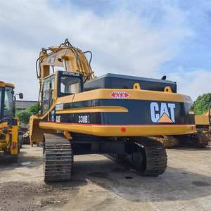 Excavatrice sur chenilles CAT 330BL d'occasion, 30 tonnes, pour terrains d'excavation moyens, bon prix, provenance Japon, idéale pour l'agriculture - Product Image 6