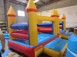 China <span class=keywords><strong>Hot</strong></span> Sale Kids Aufblasbarer Türsteher Aufblasbares Sprungbrett für Kinder Anpassbare Hüpf burgen im Freien