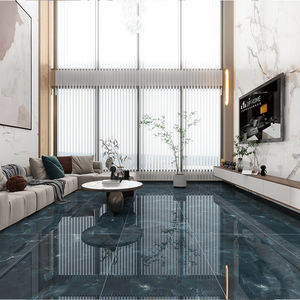 Foshan Source Carrelages de sol en pierre de céramique jaune de luxe d'usine moderne lumineux antidérapant pour salle de bain salon isolation thermique - Product Image 2