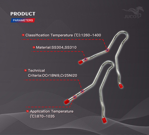 Ancre <span class=keywords><strong>réfractaire</strong></span> en V, boulon en acier inoxydable pour revêtement de four à haute température, support thermique industriel - Product Image 2