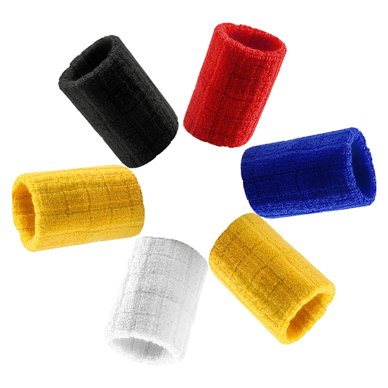 Популярная эластичная лента с вышивкой логотипа на заказ, спортивный хлопчатобумажный спортивный пояс, махровая ткань на запястье