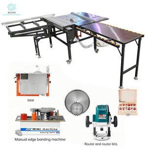 Commercio all'ingrosso della fabbrica Wanjia WJ600 motore meccanico scorrevole mitra sega tavolo di vendita a caldo pannello orizzontale sega per la lavorazione del legno - Product Image 1