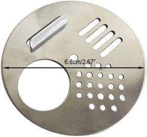 Outil de ruche d'entrée de porte d'entrée de boîte de Nuc de ruche d'entrée de disque d'acier inoxydable - Product Image 6