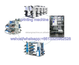 Saco de lixo de duas linhas que fazem máquina automática do saco plástico do corte da máquina com perfuração - Product Image 5