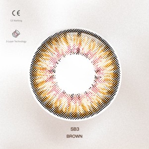 컬러 렌즈 연락처, 중국 공급 업체에 핫 세일 새로운 인기 맞춤형 디자인 로고 디자인 렌즈 연락처 수락 - Product Image 1